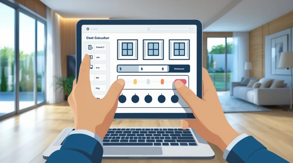 Using a Window Installation Cost Calculator for Estimates