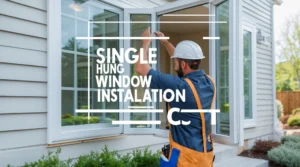 single hung window installation cost​